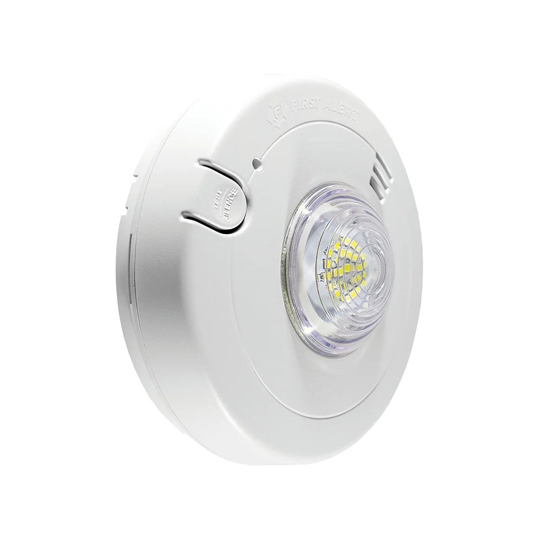 Hardwired Photoelectric Smoke Alarm & LED Strobe